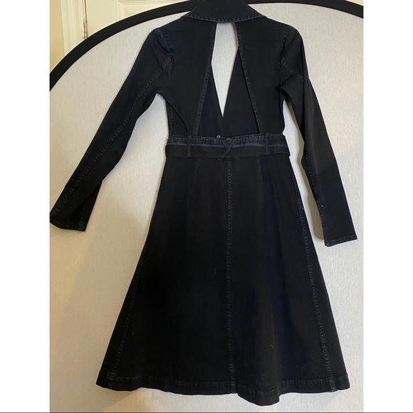 Marissa Webb Ross Denim Trench Dress - Picture 5 of 6